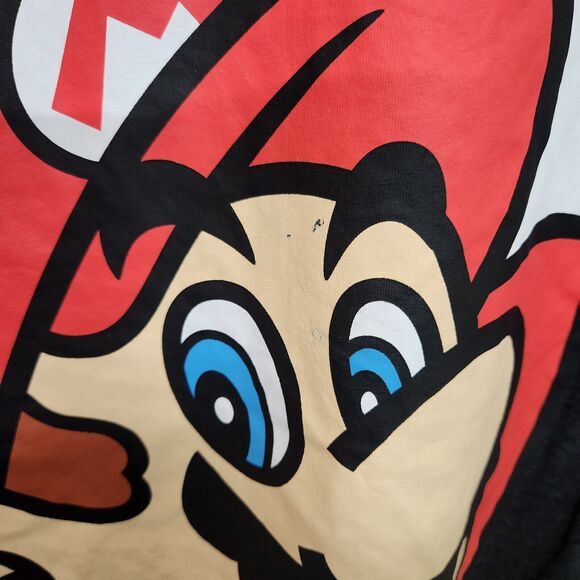 Super Mario Nintendo 2023 Short Sleeve Graphic Print T-shirt Men's XL 1099 - Picture 5 of 7